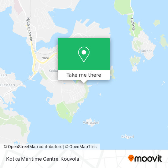 Kotka Maritime Centre map
