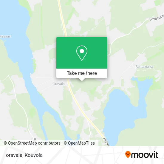 oravala map
