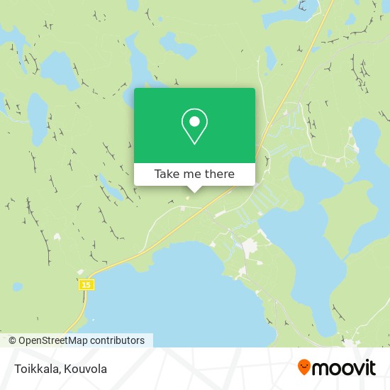 Toikkala map