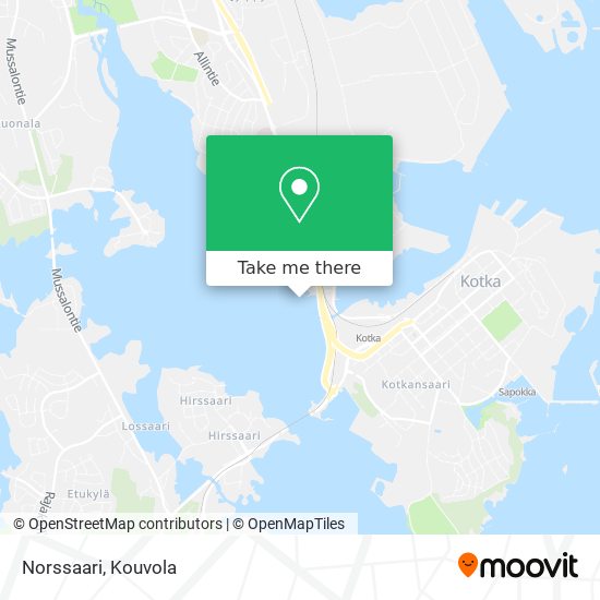 Norssaari map