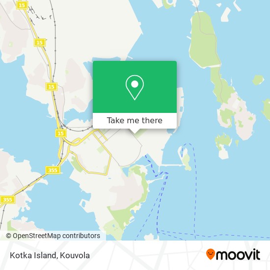 Kotka Island map