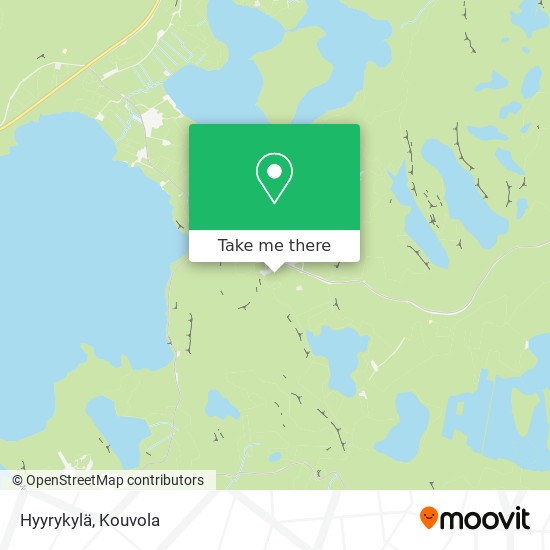 Hyyrykylä map