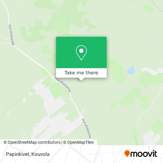 Papinkivet map