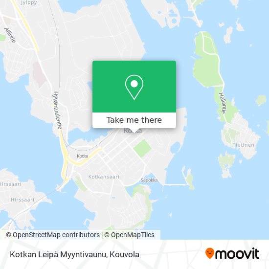 Kotkan Leipä Myyntivaunu map