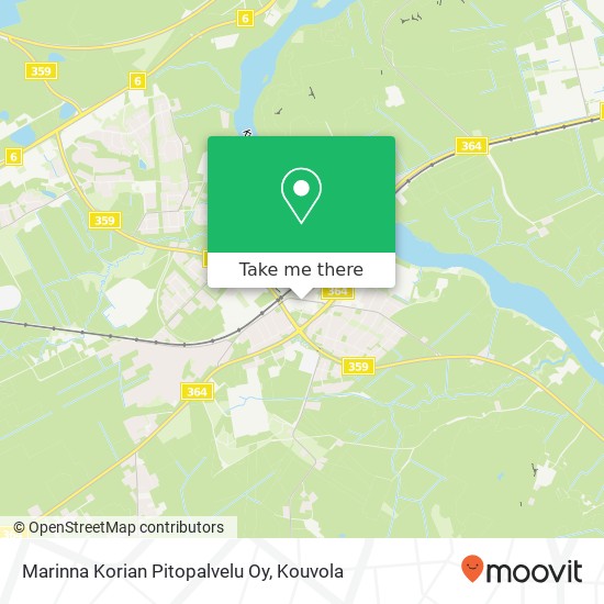Marinna Korian Pitopalvelu Oy map