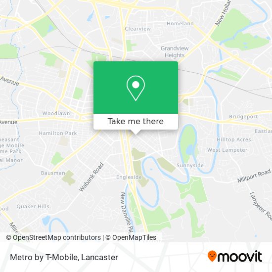Metro by t mobile map