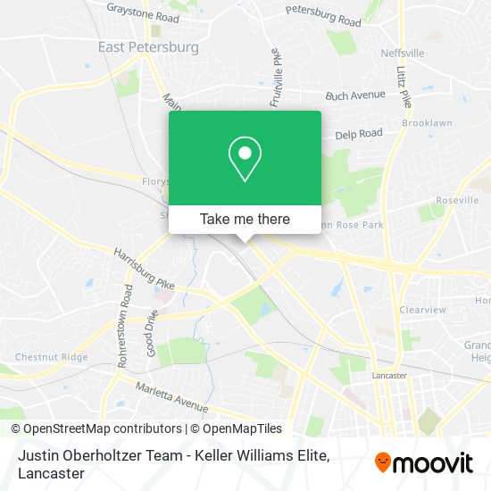 Justin Oberholtzer Team - Keller Williams Elite map