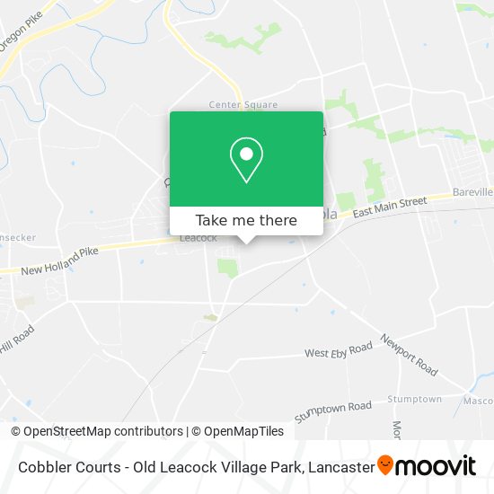Mapa de Cobbler Courts - Old Leacock Village Park
