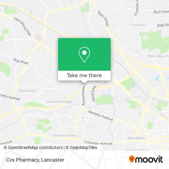 Mapa de Cvs Pharmacy