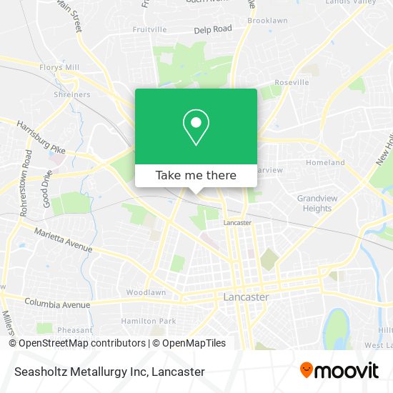 Seasholtz Metallurgy Inc map