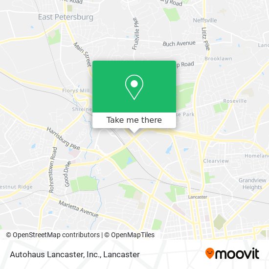 Autohaus Lancaster, Inc. map