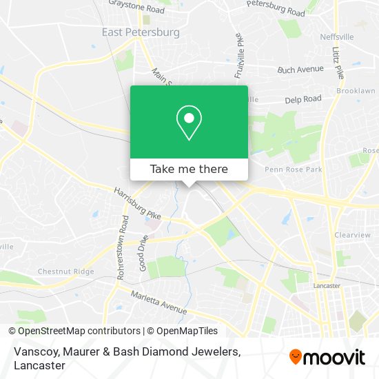 Vanscoy, Maurer & Bash Diamond Jewelers map