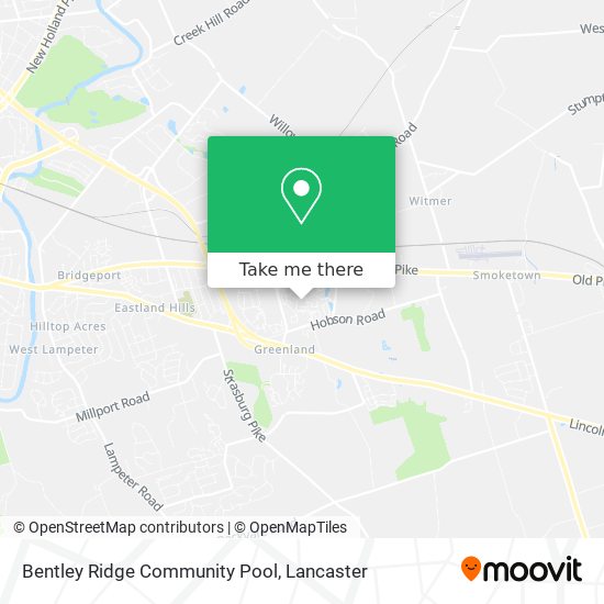 Mapa de Bentley Ridge Community Pool