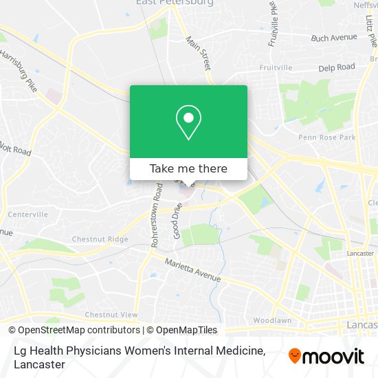 Lg Health Physicians Women's Internal Medicine map