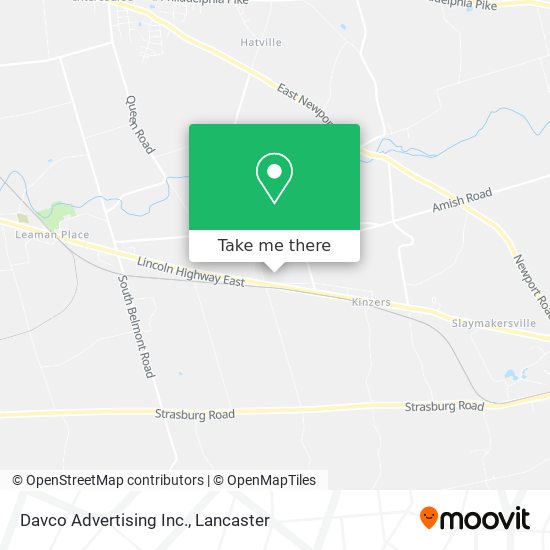 Davco Advertising Inc. map