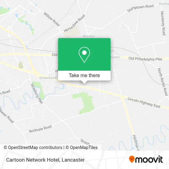 Cartoon Network Hotel map