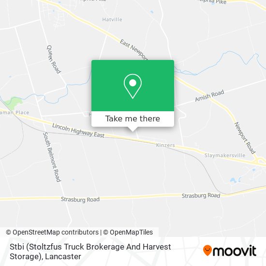 Mapa de Stbi (Stoltzfus Truck Brokerage And Harvest Storage)