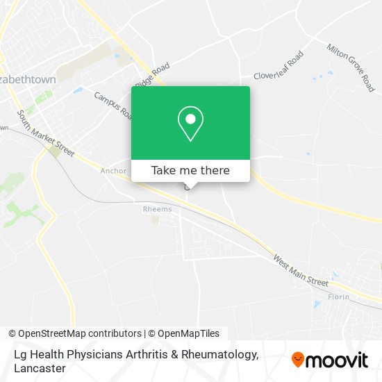 Mapa de Lg Health Physicians Arthritis & Rheumatology