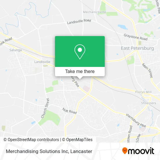 Merchandising Solutions Inc map