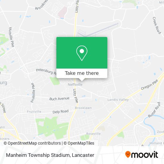 Manheim Township Stadium map