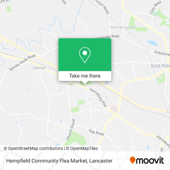 Mapa de Hempfield Community Flea Market