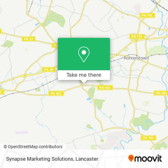 Synapse Marketing Solutions map