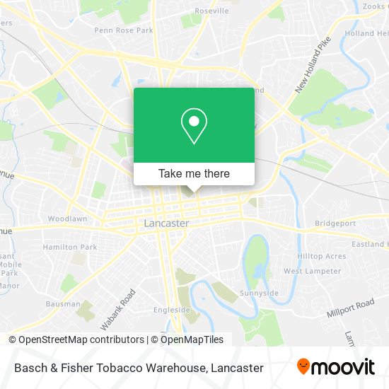 Mapa de Basch & Fisher Tobacco Warehouse