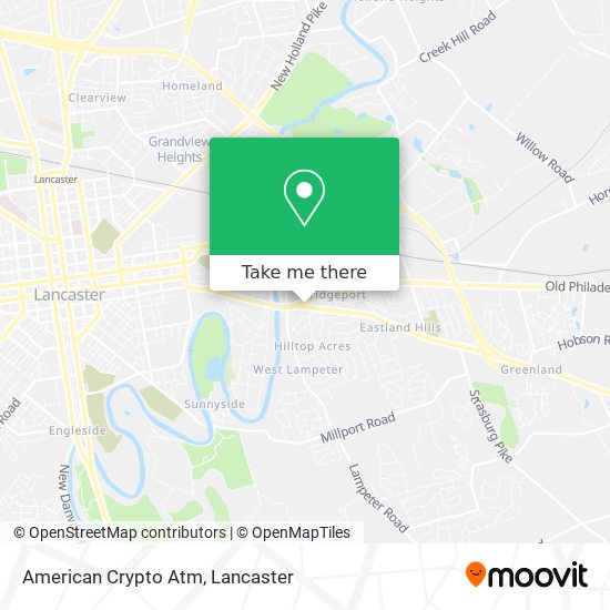 American Crypto Atm map