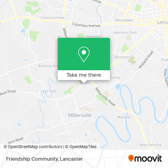 Friendship Community map
