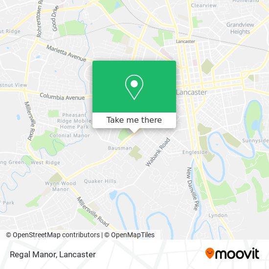 Mapa de Regal Manor