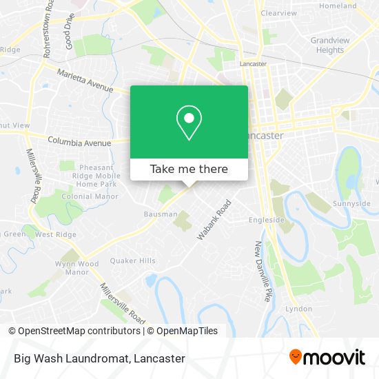 Big Wash Laundromat map