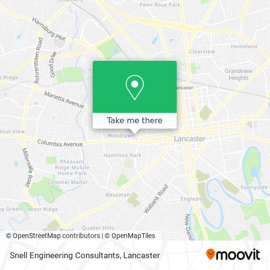 Snell Engineering Consultants map