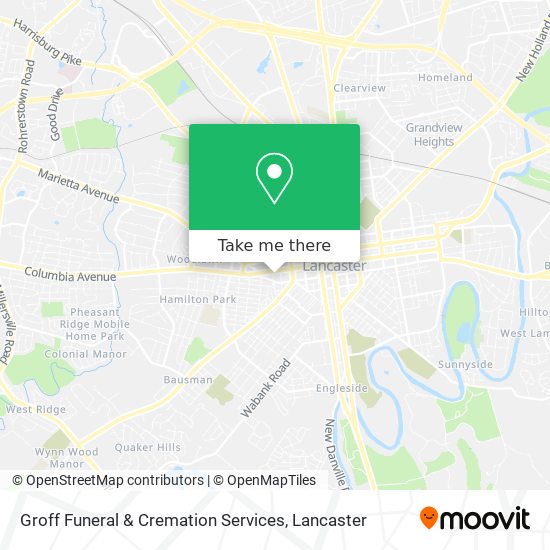 Groff Funeral & Cremation Services map