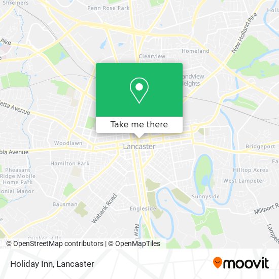 Mapa de Holiday Inn