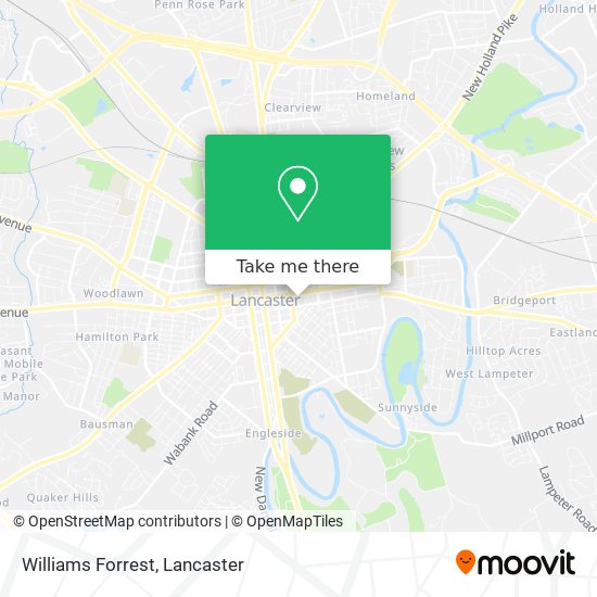 Mapa de Williams Forrest
