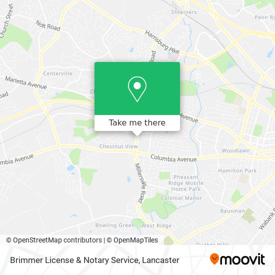 Brimmer License & Notary Service map