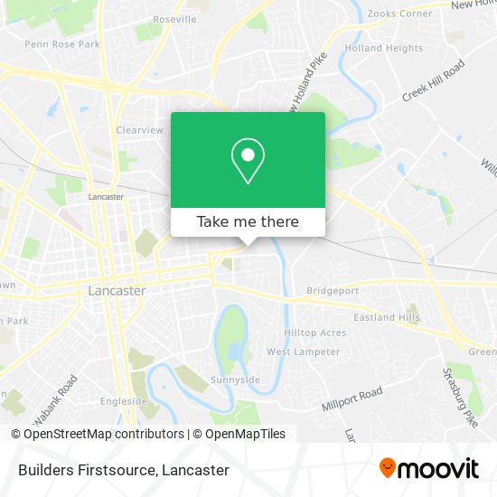 Builders Firstsource map