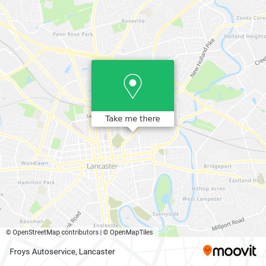Mapa de Froys Autoservice