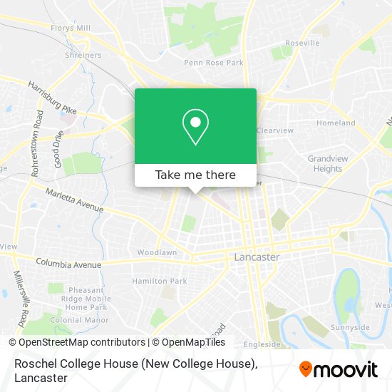 Mapa de Roschel College House (New College House)