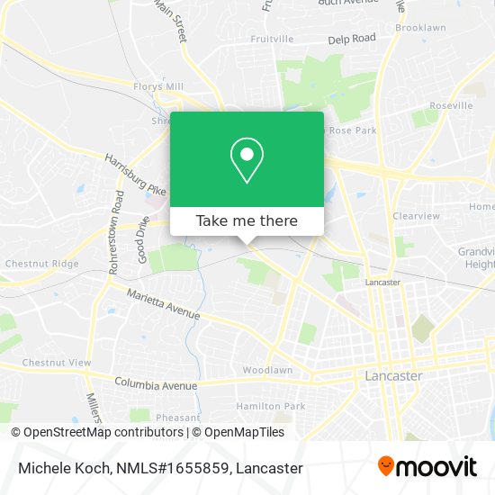 Michele Koch, NMLS#1655859 map