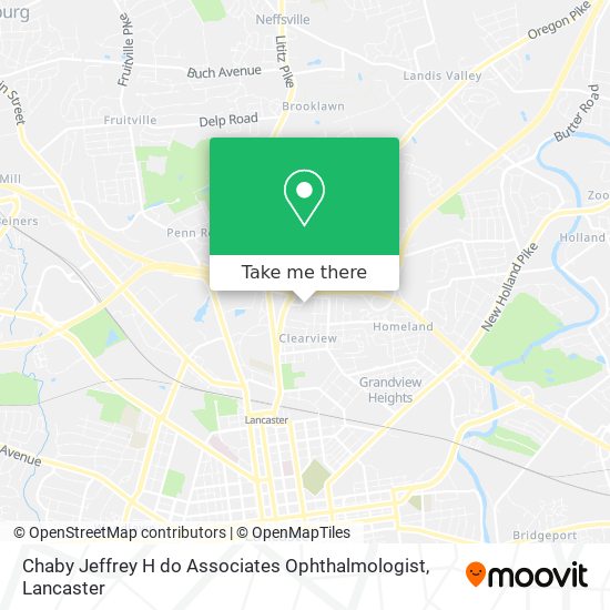 Chaby Jeffrey H do Associates Ophthalmologist map