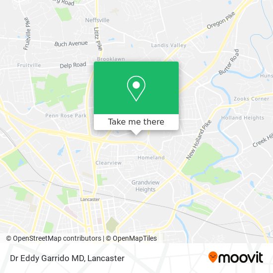 Dr Eddy Garrido MD map