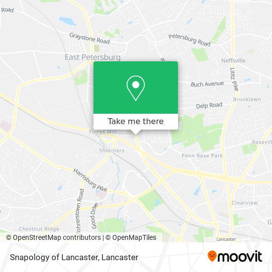 Snapology of Lancaster map