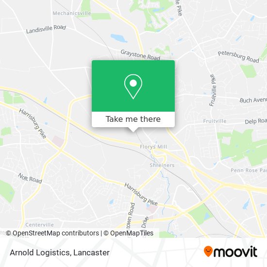 Arnold Logistics map