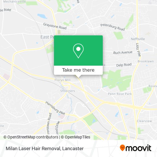 Mapa de Milan Laser Hair Removal