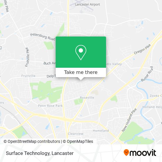 Surface Technology map