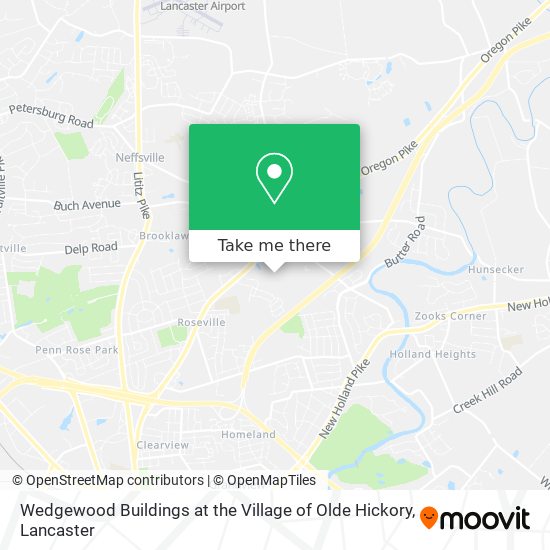 Wedgewood Buildings at the Village of Olde Hickory map
