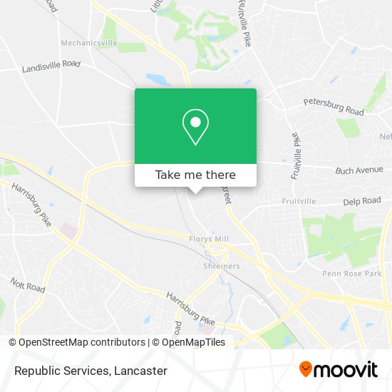 Republic Services map