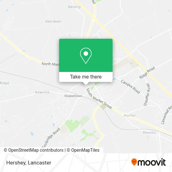 Hershey map
