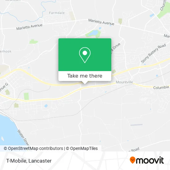 T-Mobile map